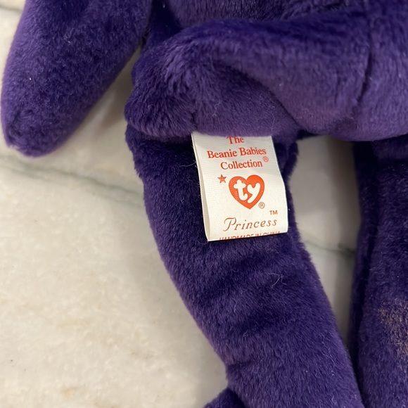 NWT Ty Beanie Baby - PRINCESS Diana Bear 1997 RARE & RETIRED - Picture 9 of 11
